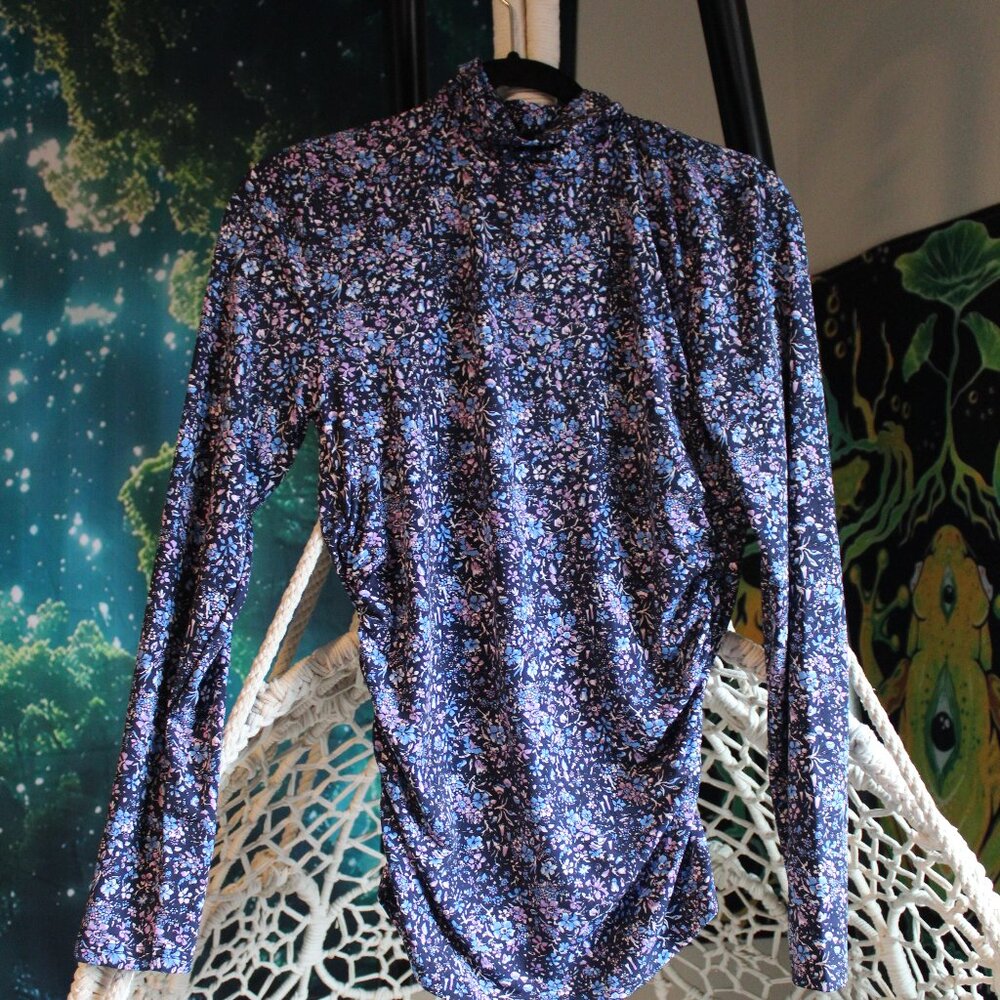 Turtleneck  Jersey Top